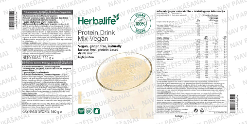 Protein Drink Mix-Vegan